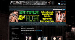 Desktop Screenshot of morphstore.com